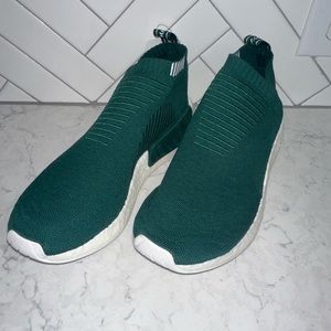 Adidas Green Boost No Laces